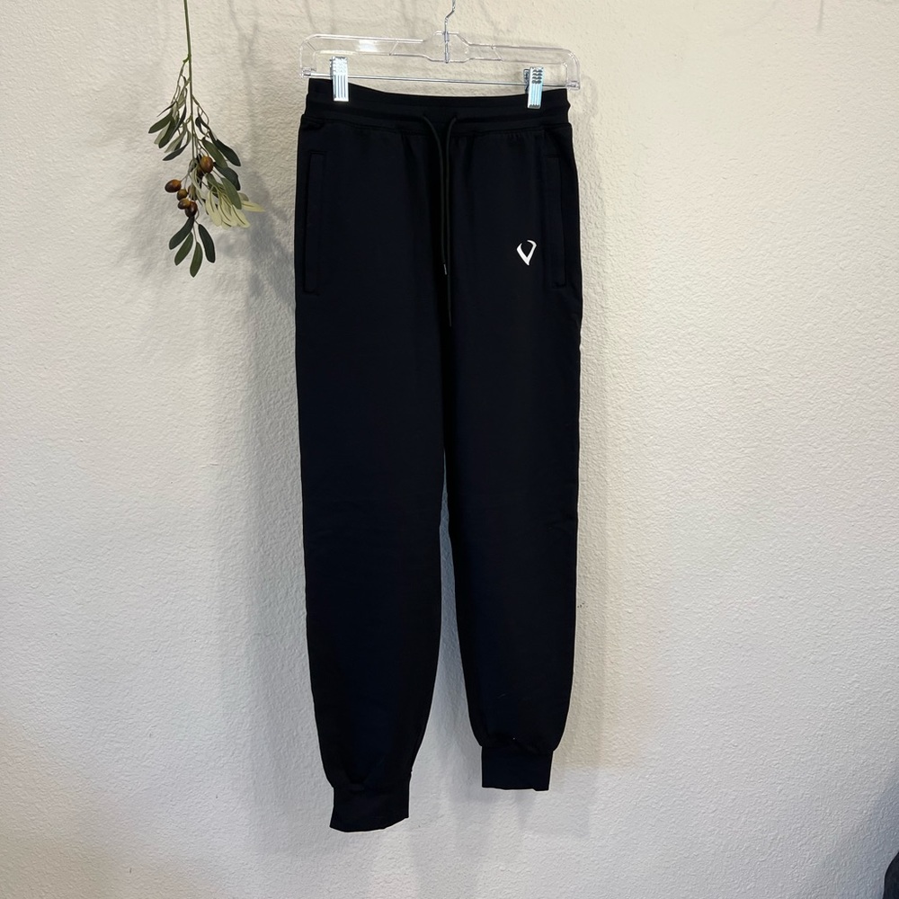 Violate the Dress Code Black Joggers Size Medium